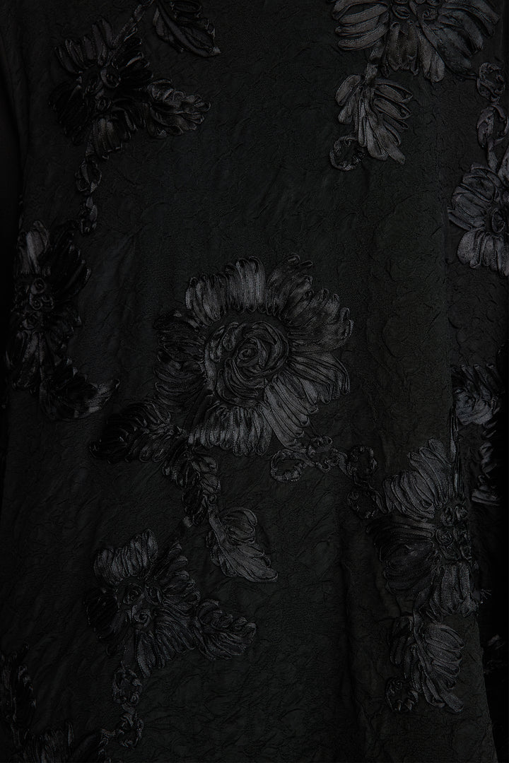 Embroidery Flower Elegant Dress