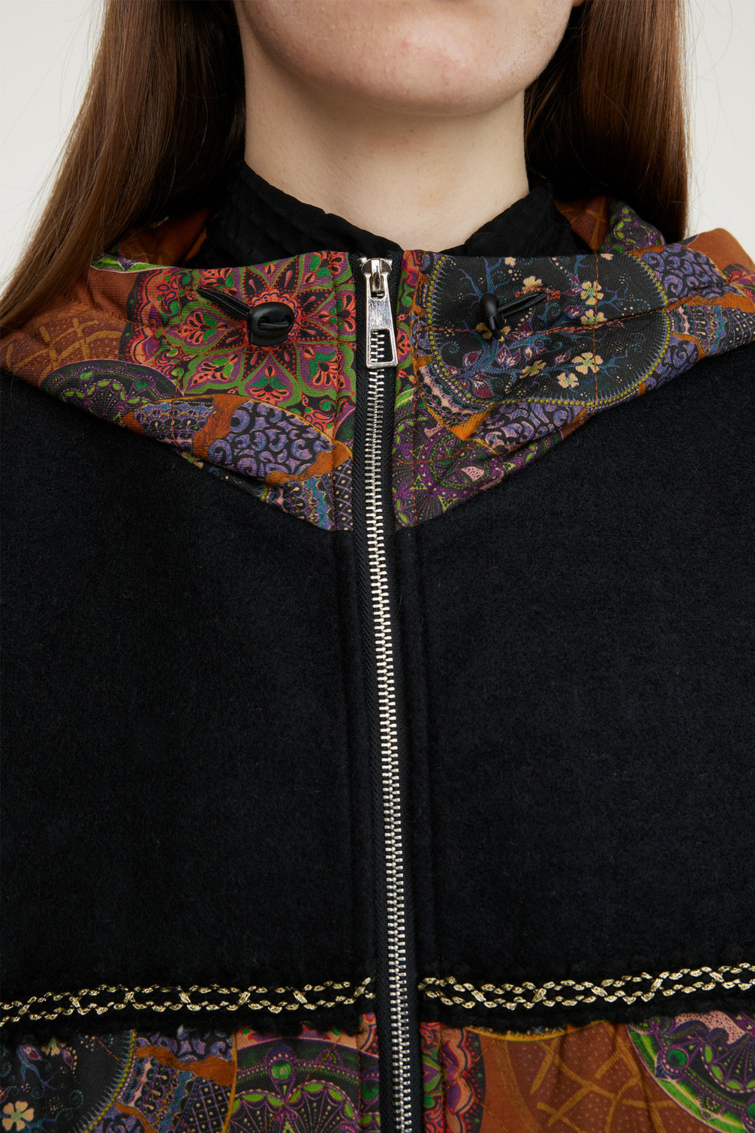 Castalia Retro Lässiger Baumwollmantel