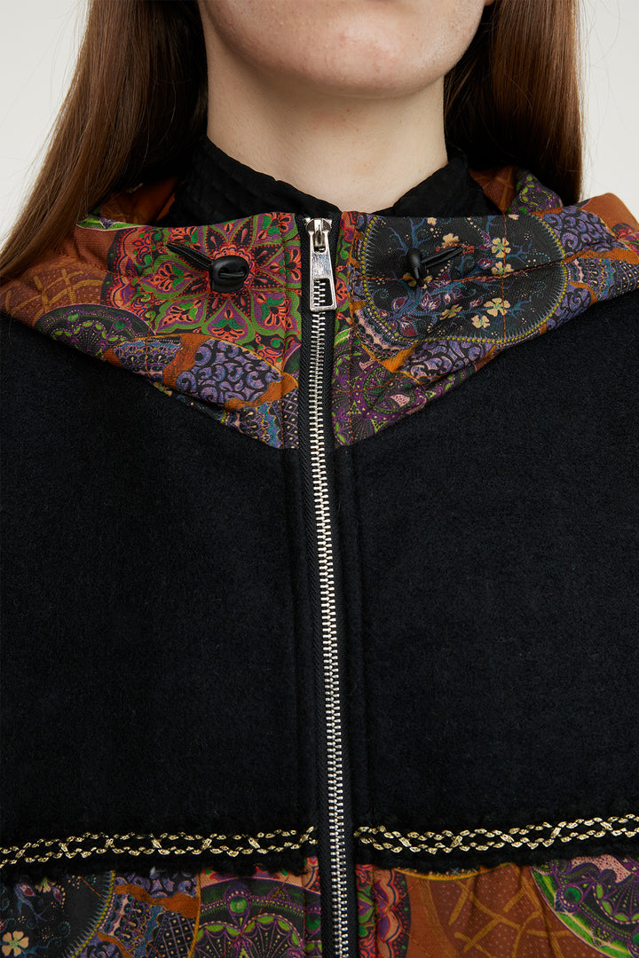 Castalia Retro Lässiger Baumwollmantel