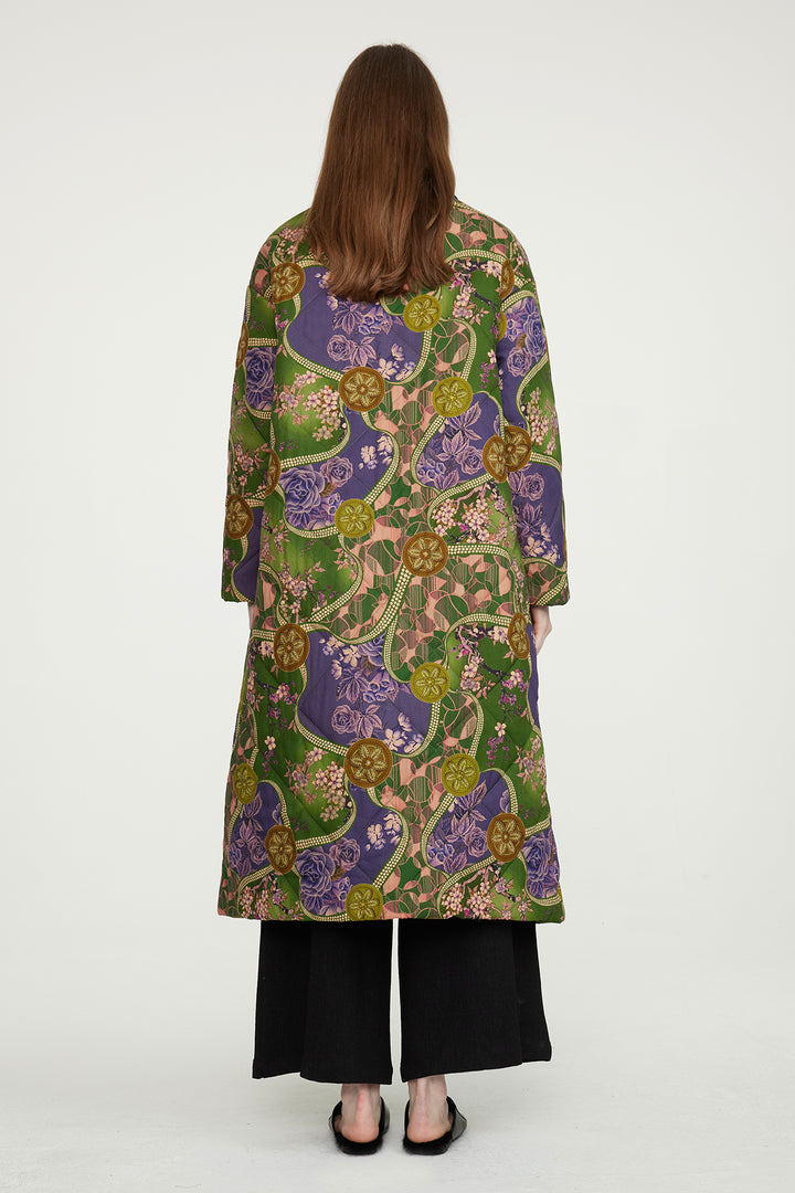 Ellery Retro-Samtspleiß-Baumwollmantel