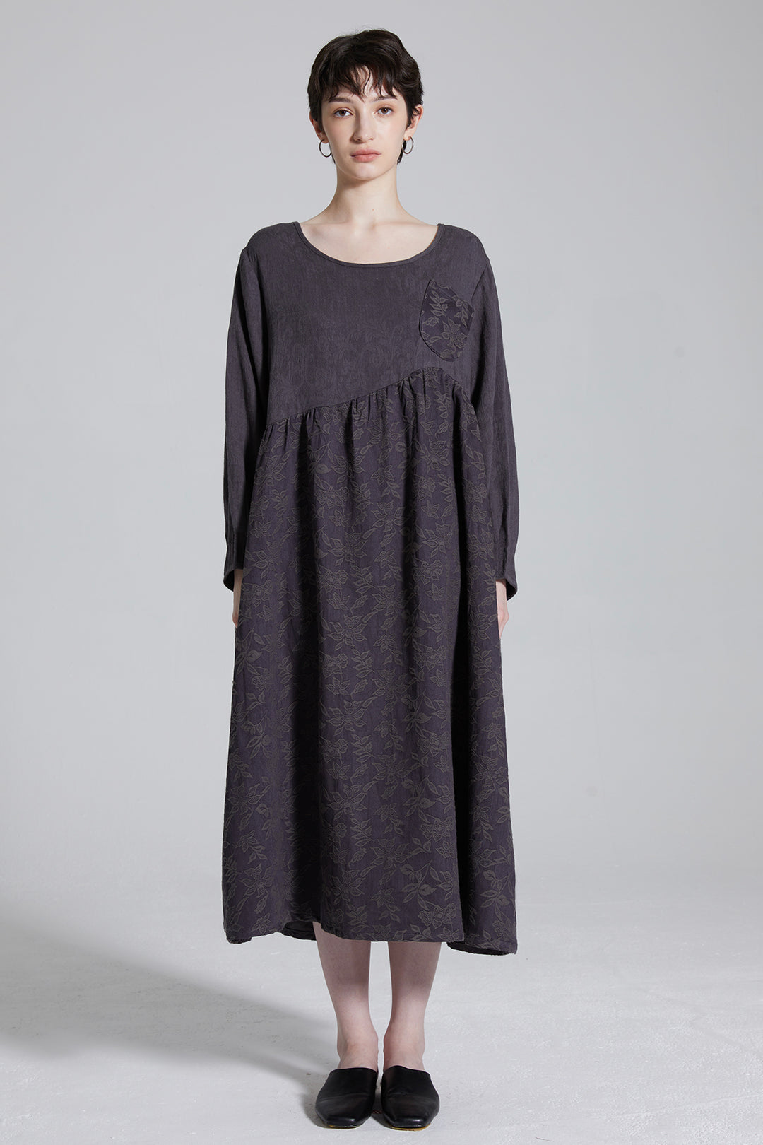 Octavia Jacquard Maxi Dress