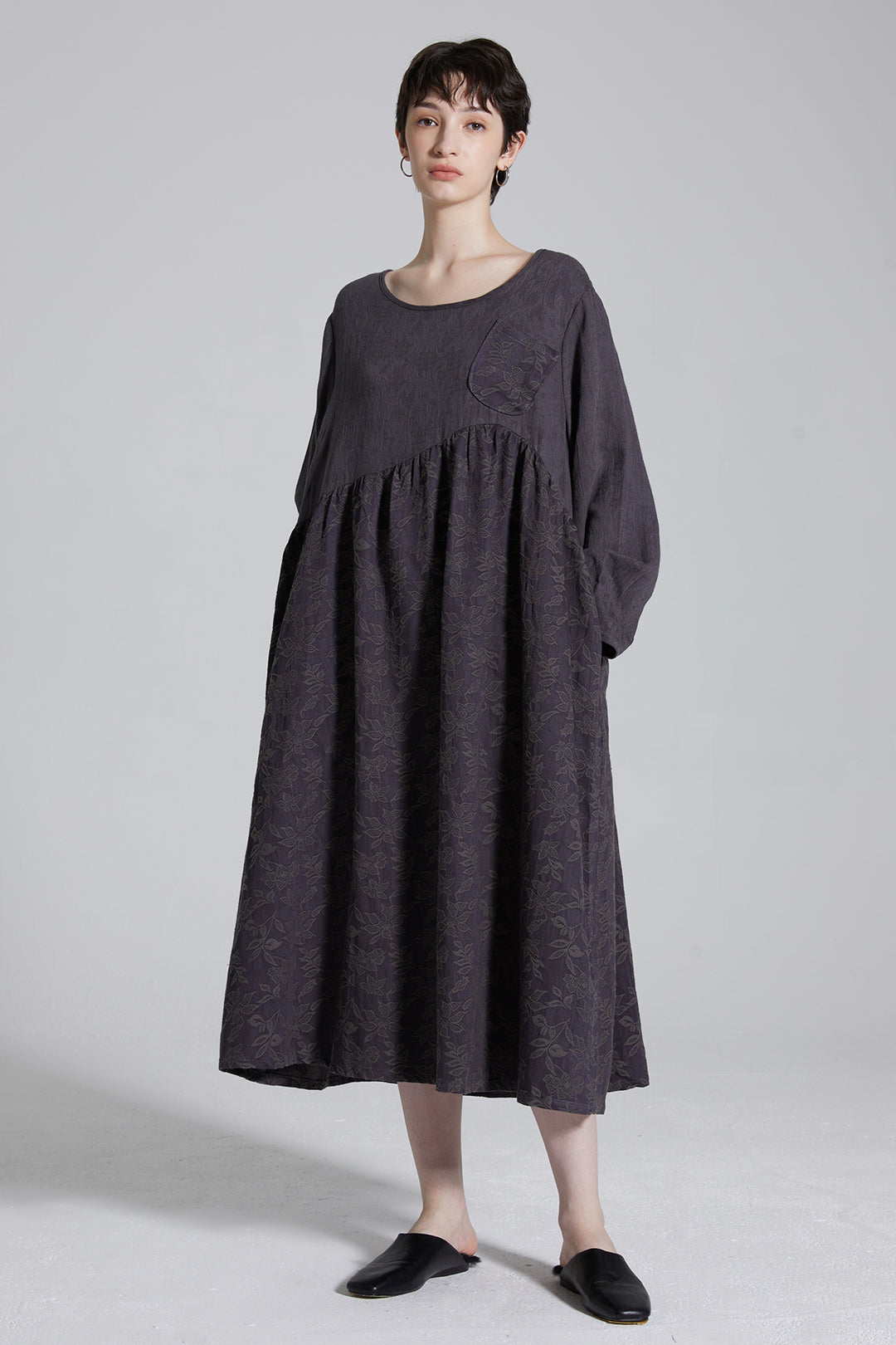 Octavia Jacquard Maxi Dress