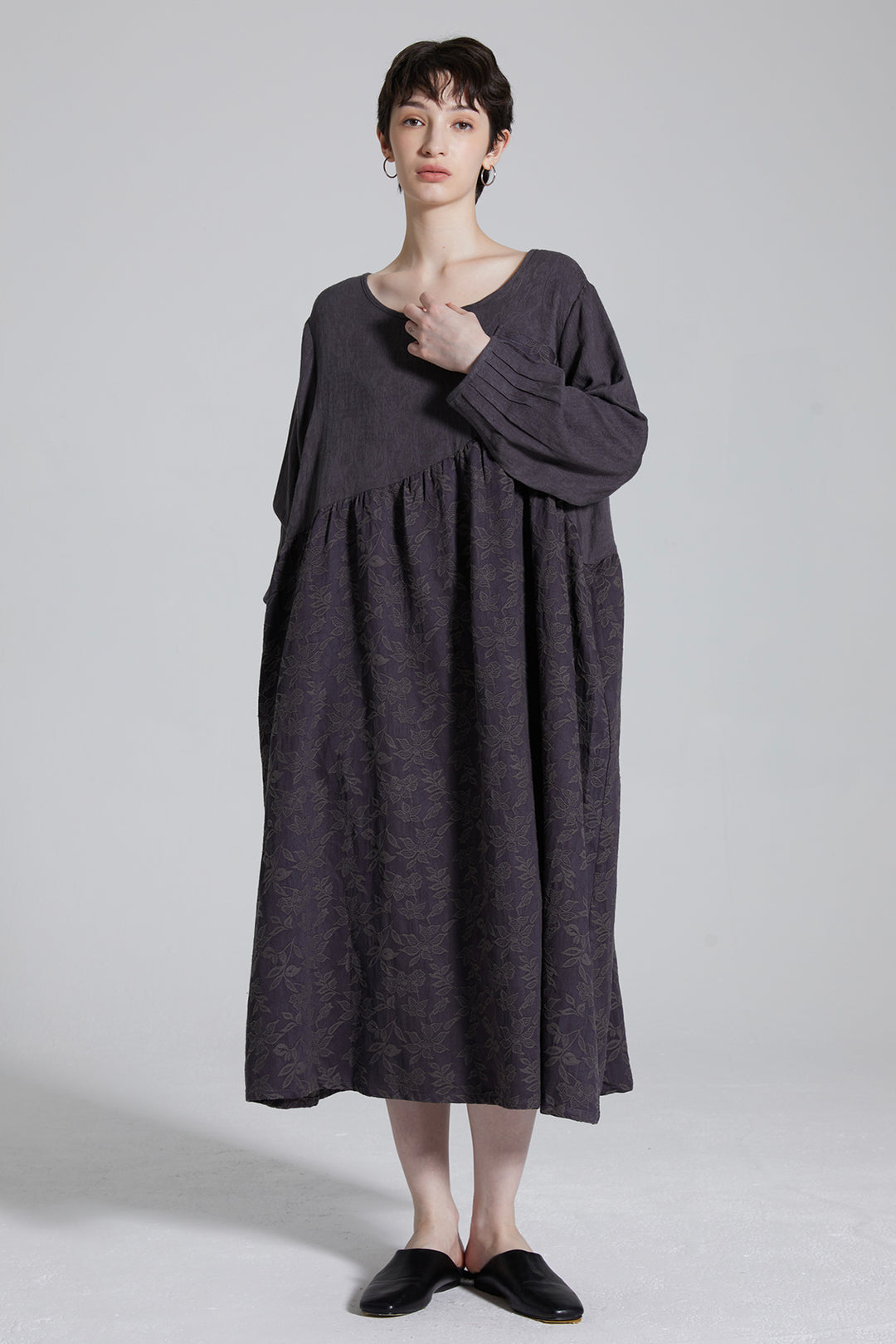 Octavia Jacquard Maxi Dress