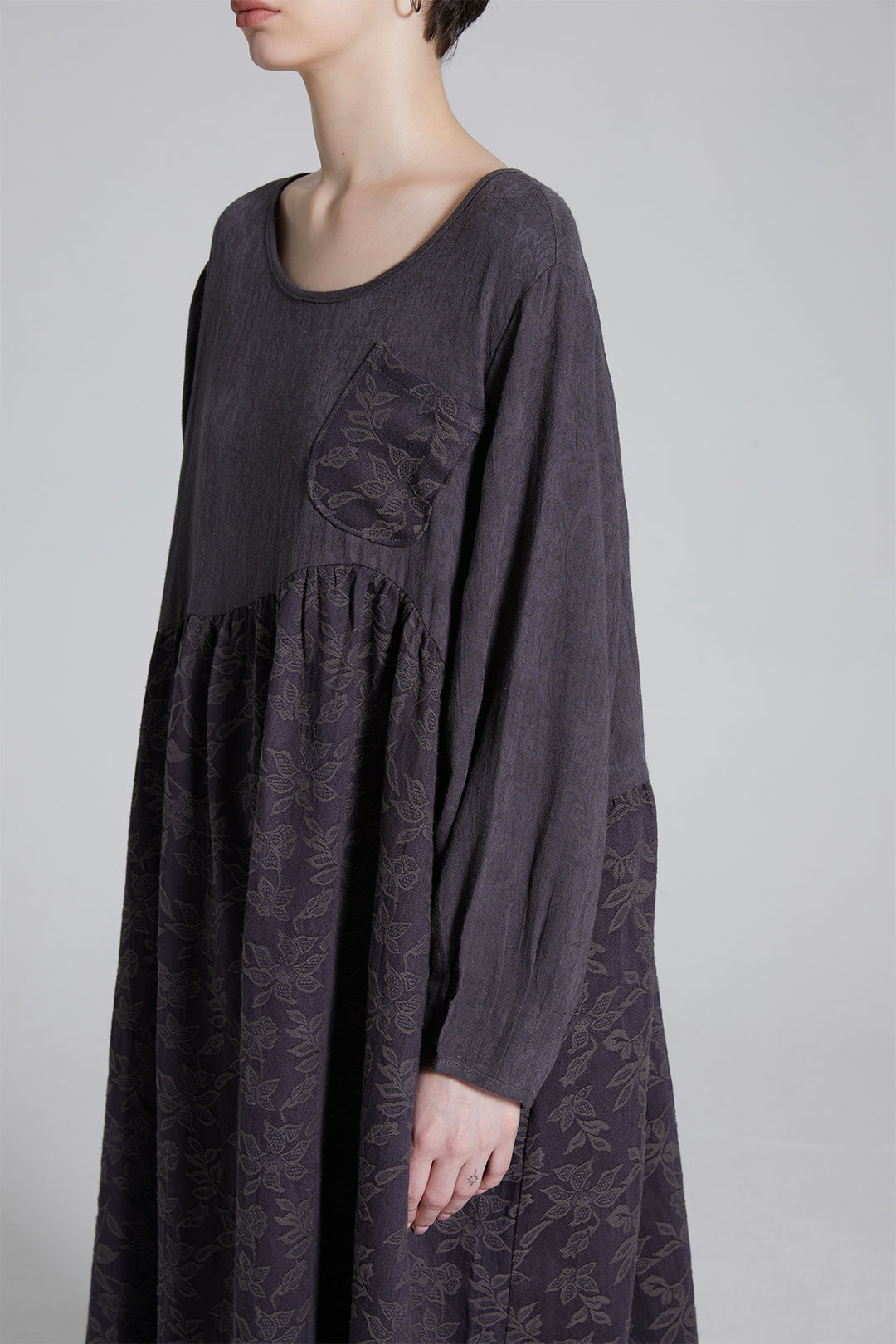 Octavia Jacquard Maxi Dress