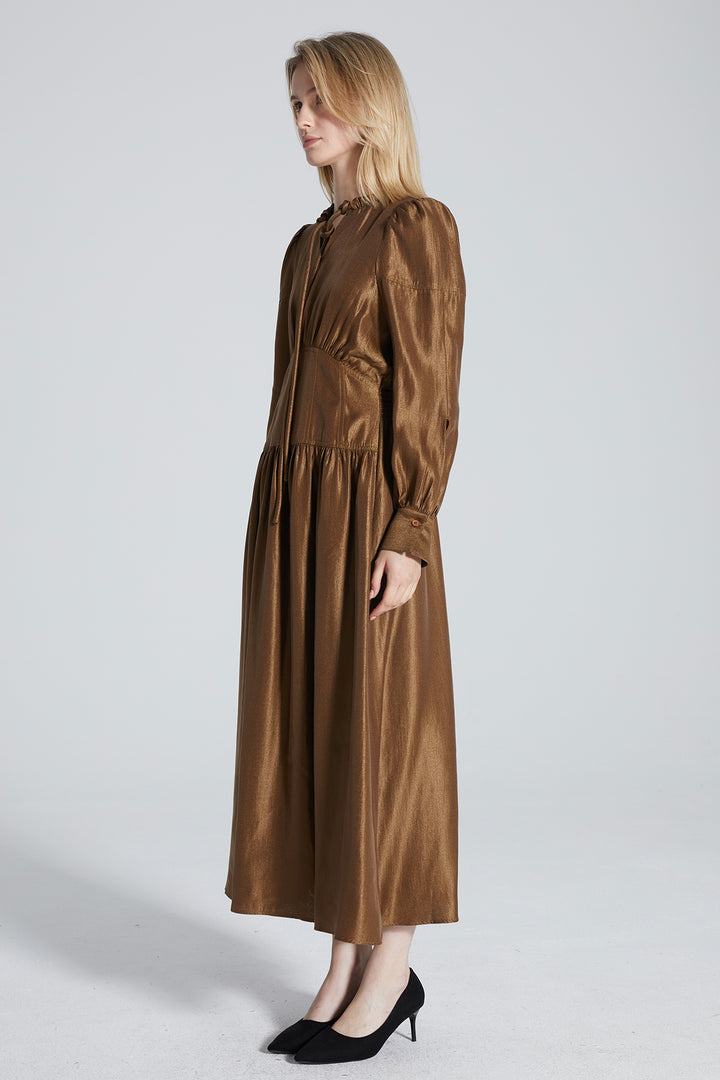 Phoebe Long Sleeve Elegant Dress