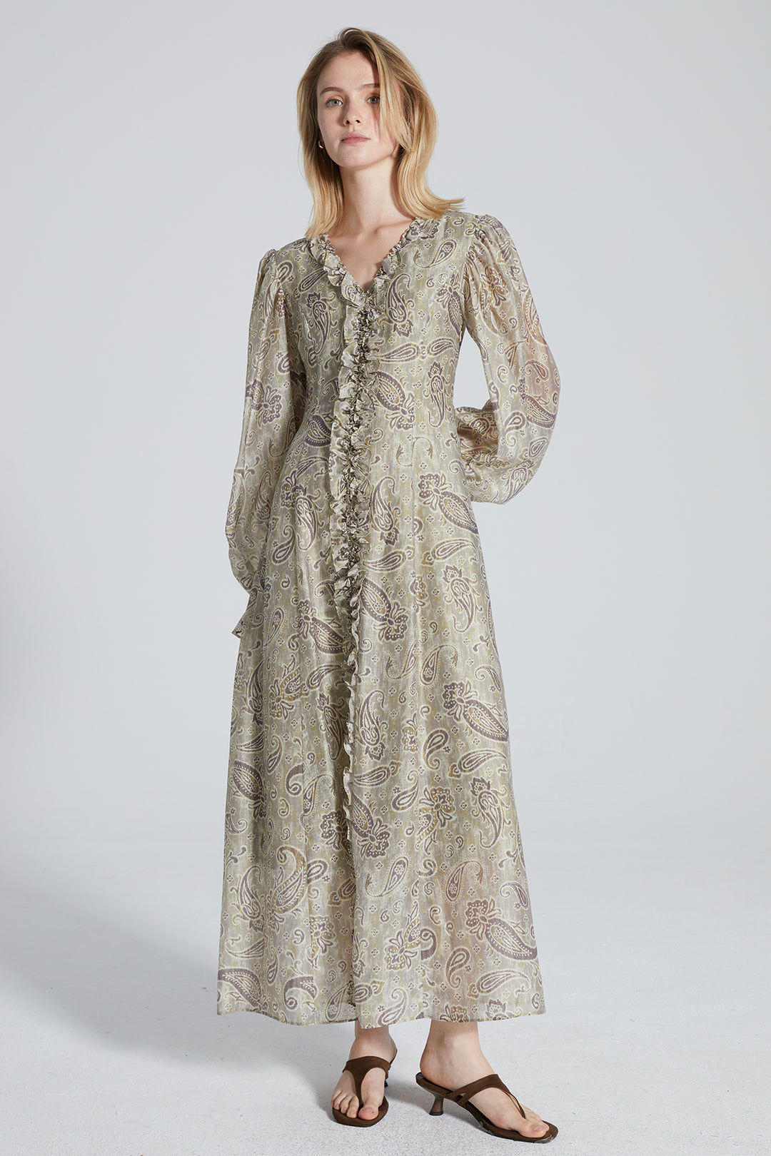 Chynna Retro Paisley Dress