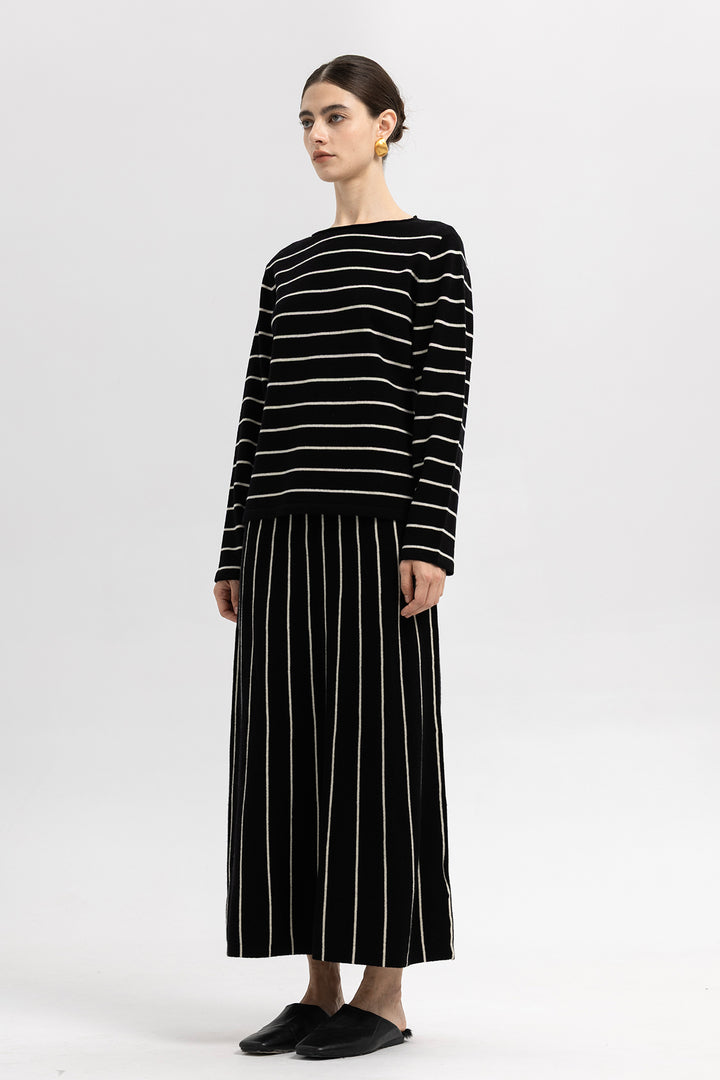 Alba Classic Stripe Wool Set