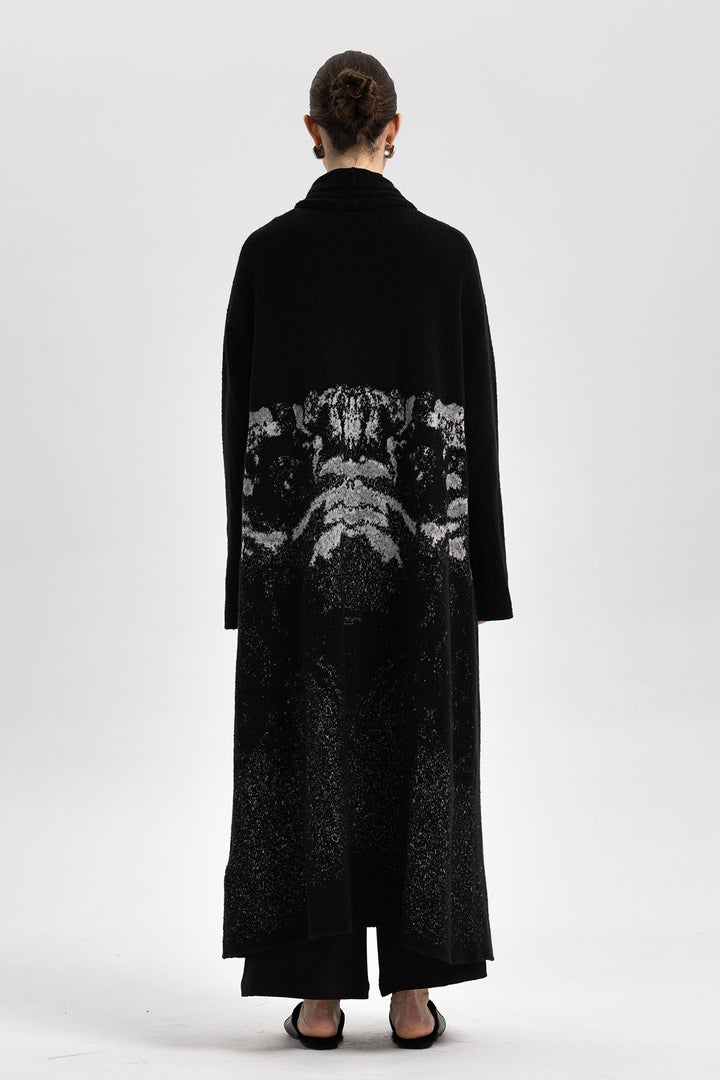 ELISE WOOL DRAPED DUSTER