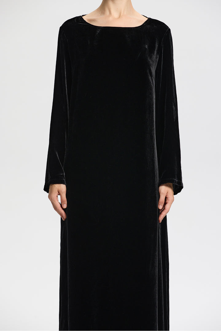 Althea Long Sleeve Velvet Dress
