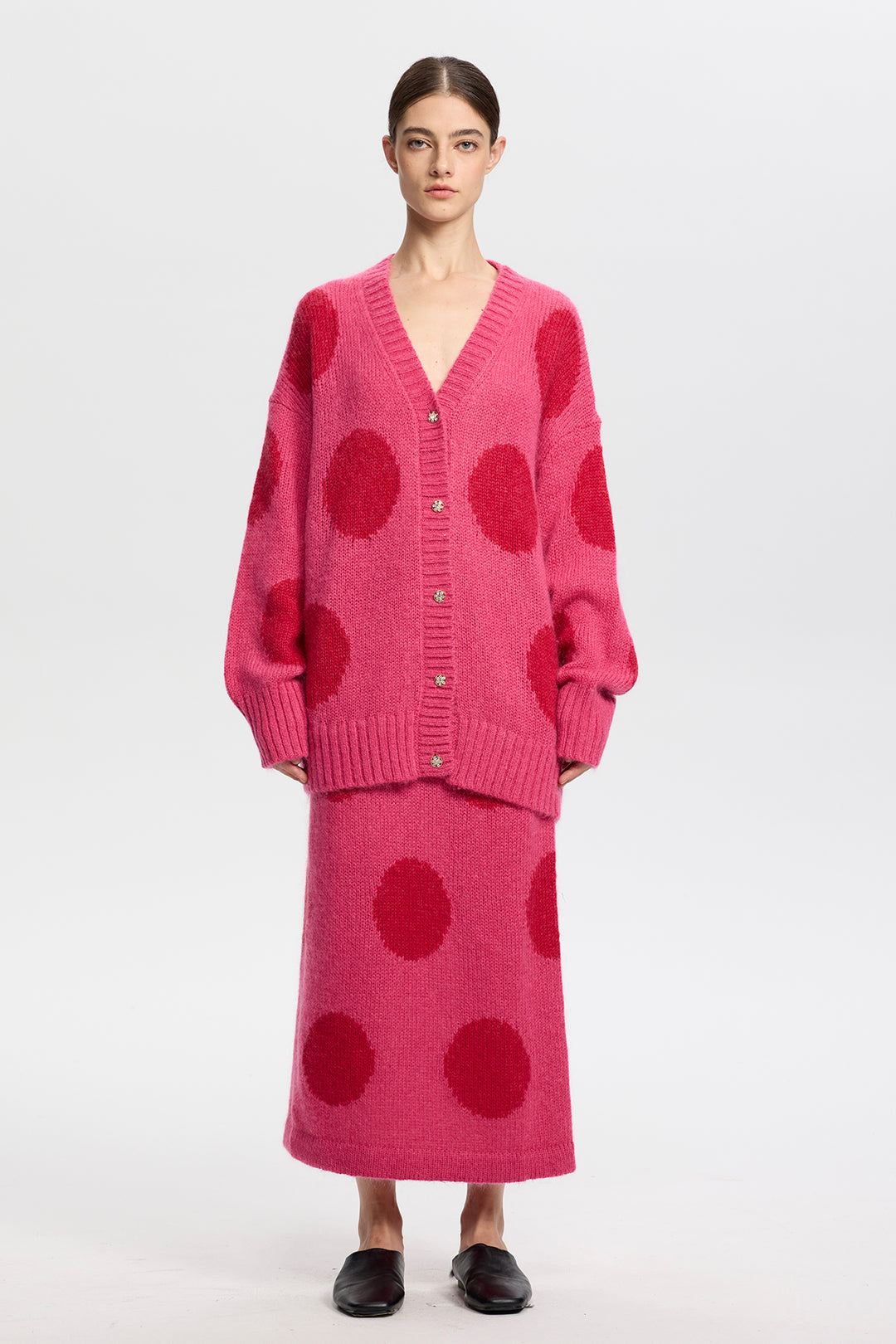 Marisol Pink Wool Set