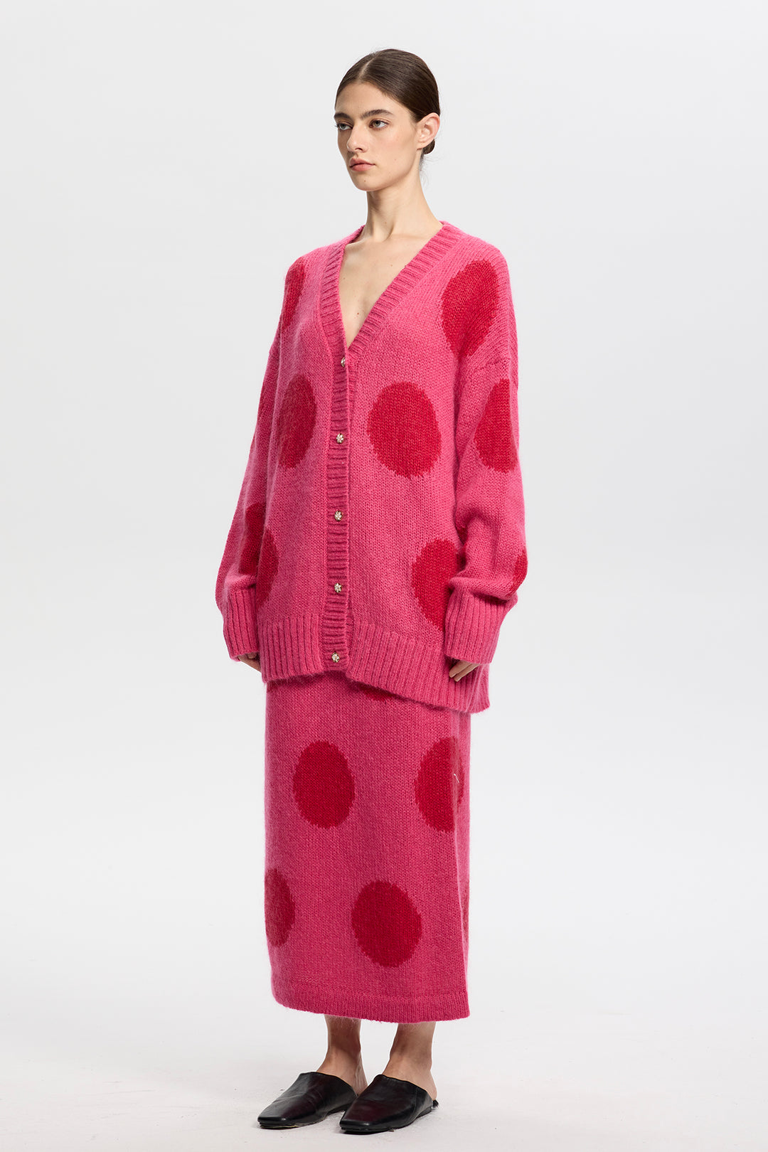 Marisol Pink Wool Set