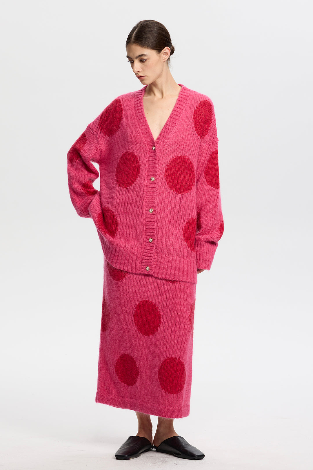 Marisol Pink Wool Set