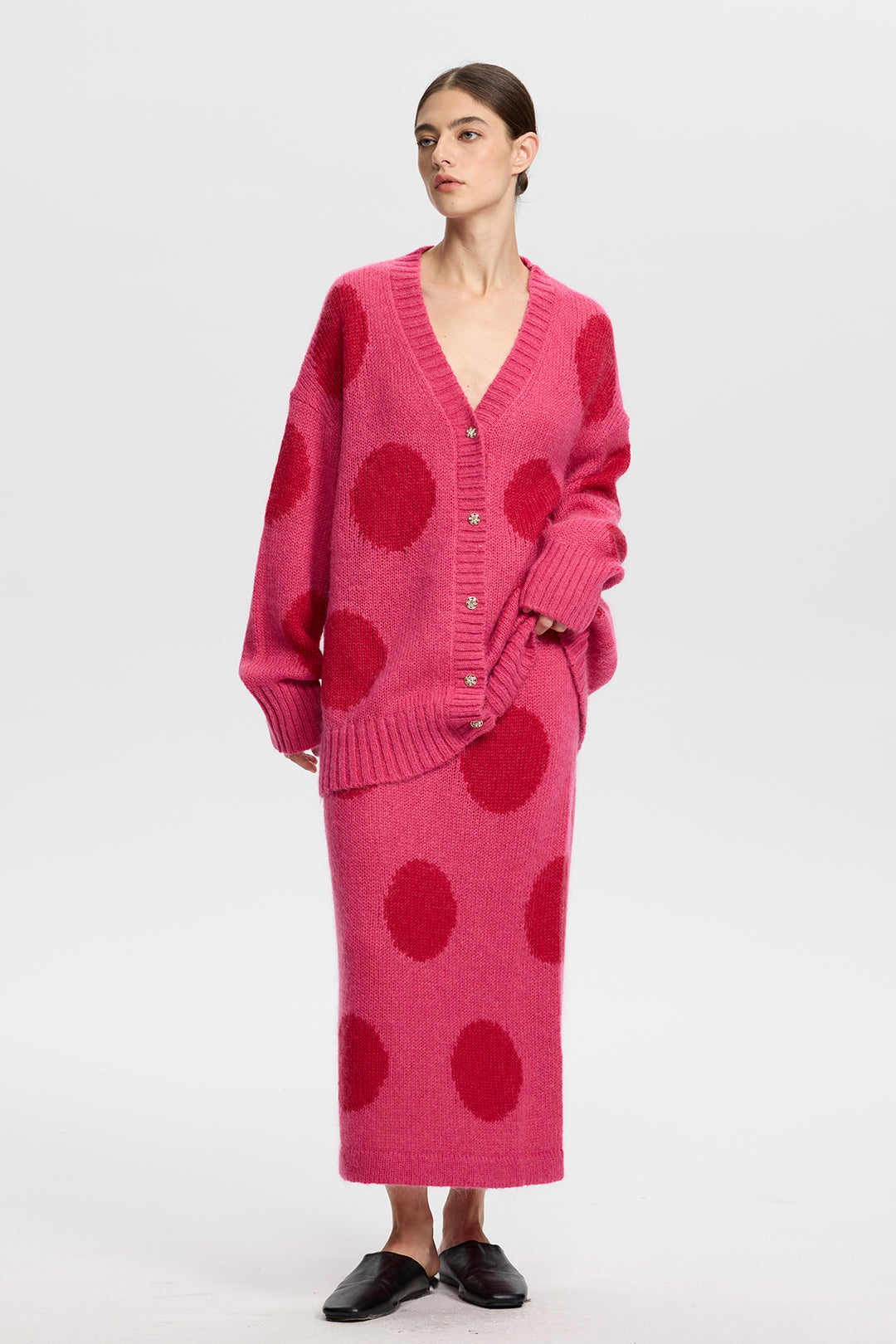 Marisol Pink Wool Set