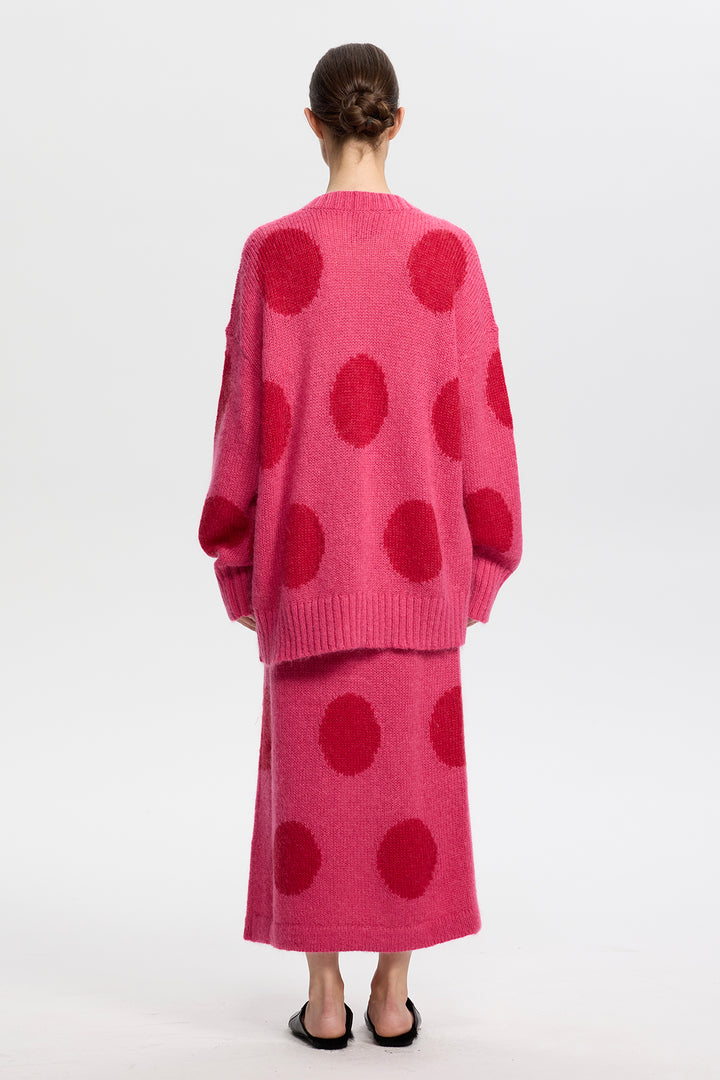 Marisol Pink Wool Set