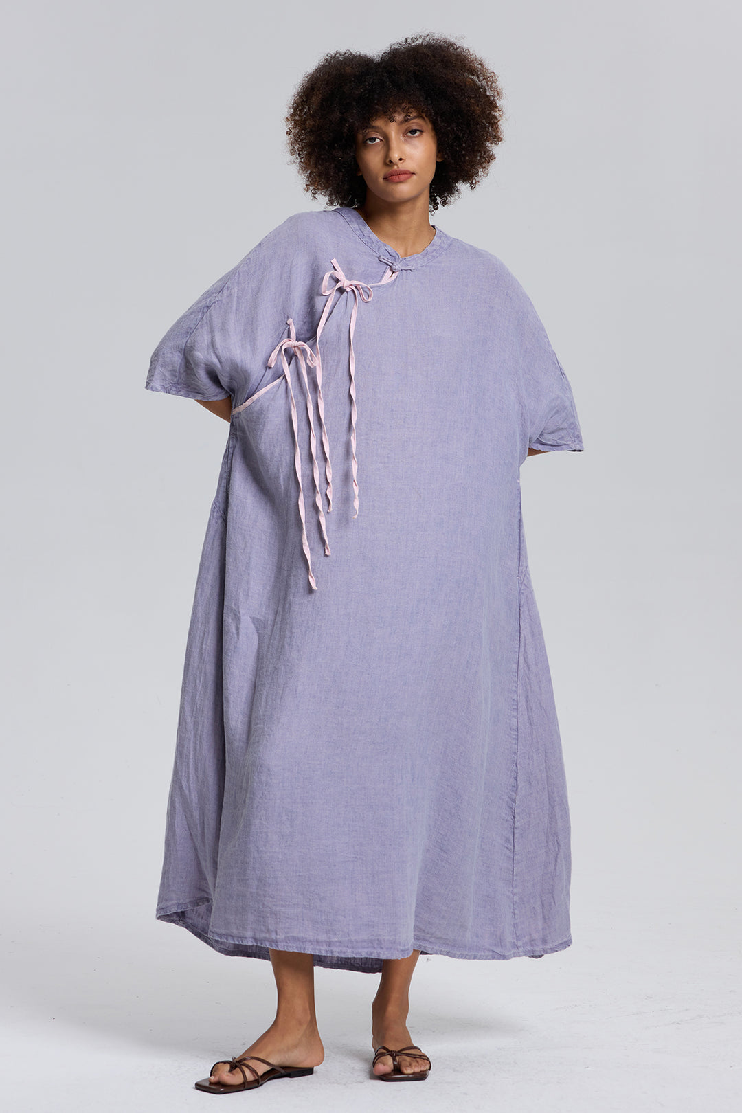 Edda Linen Maxi Dress