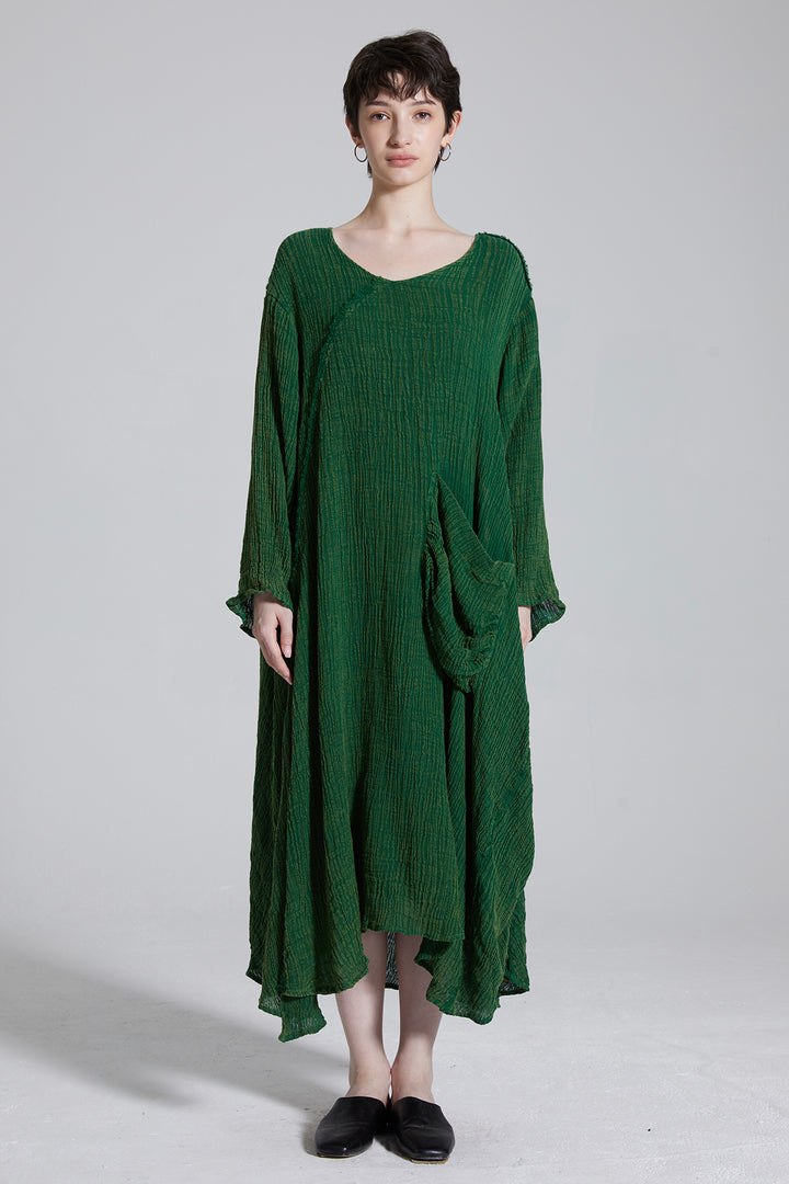 irena Casual Maxi Linen Dress