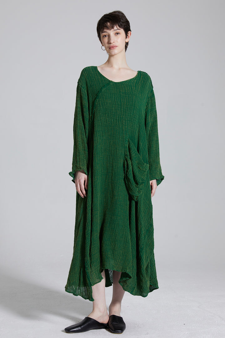 irena Casual Maxi Linen Dress