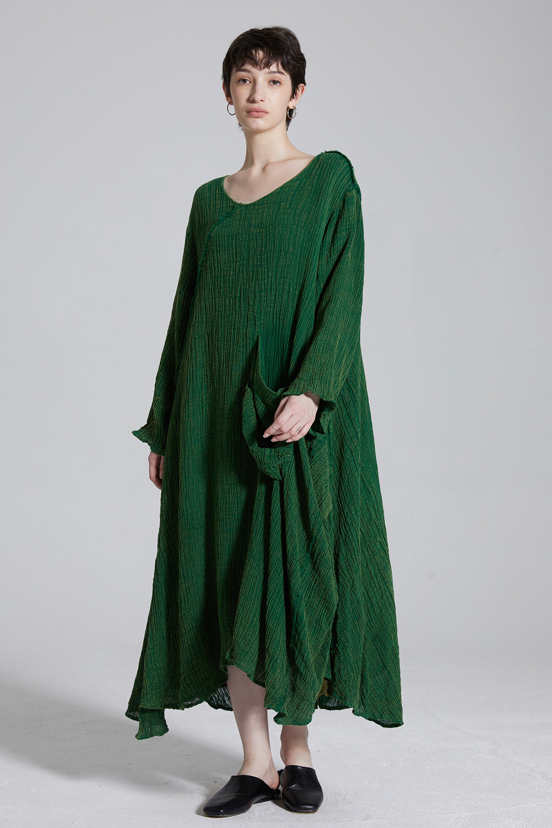 irena Casual Maxi Linen Dress