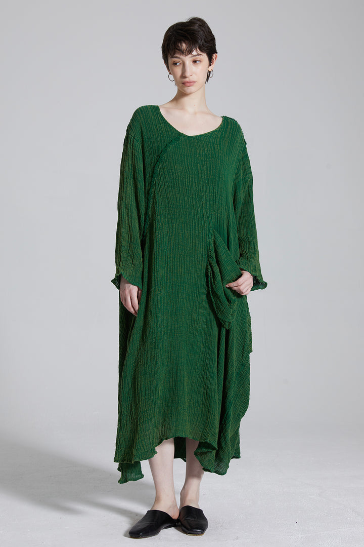 irena Casual Maxi Linen Dress