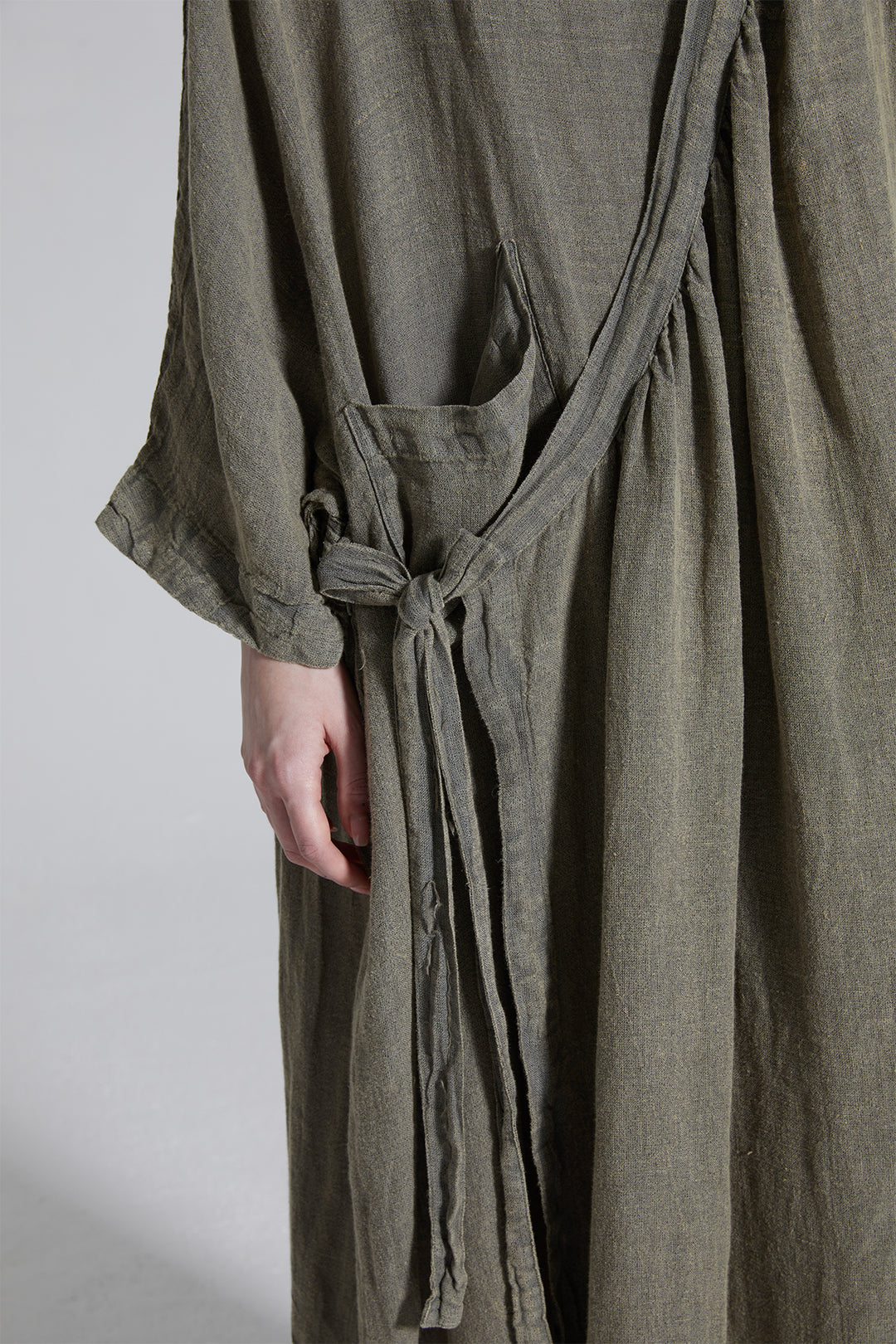 Kaleido Linen Casual Maxi Dress