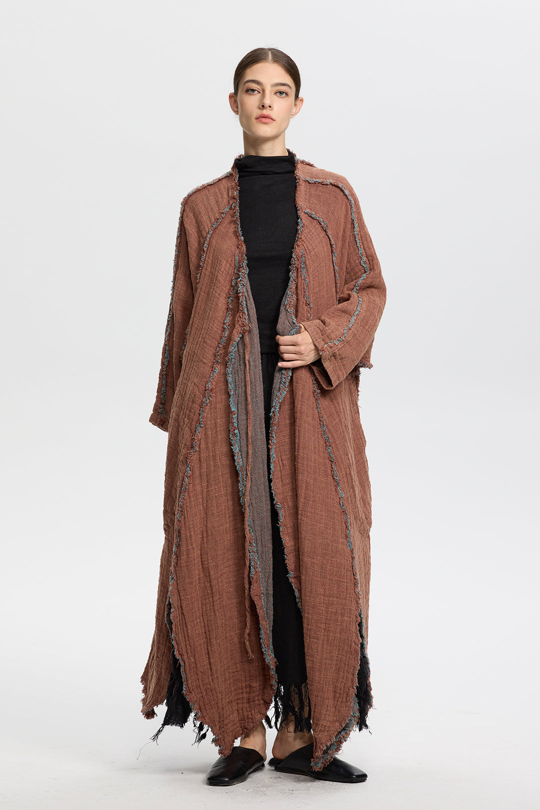 Elora Linen Cardigan Coat