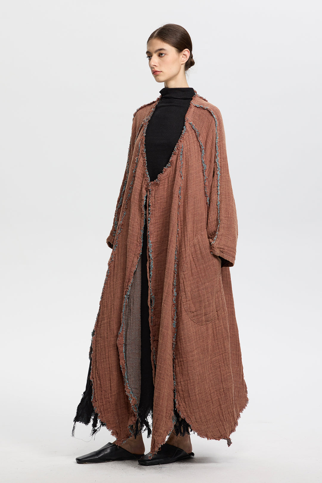 Elora Linen Cardigan Coat