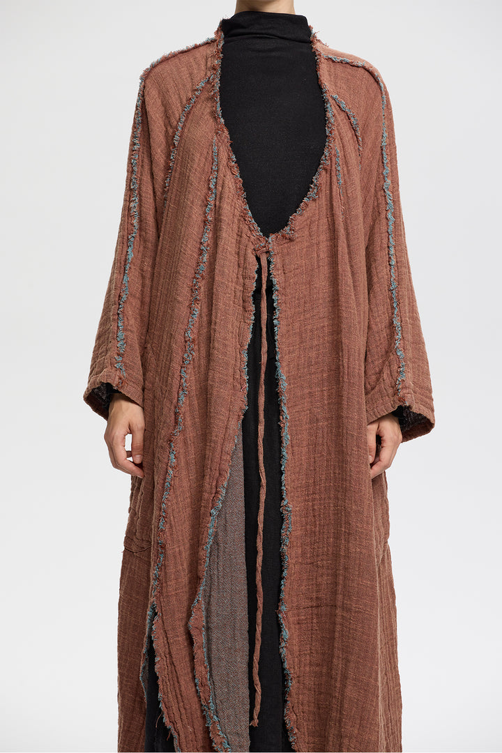 Elora Linen Cardigan Coat
