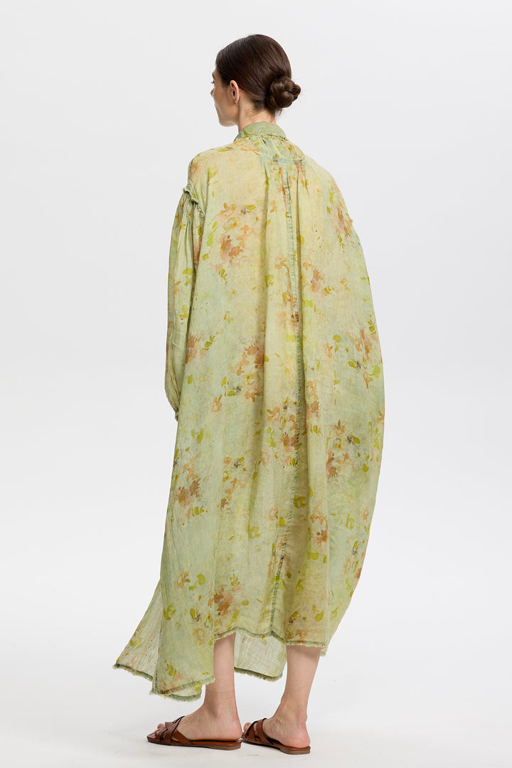 Isolde Linen Shirt Dress