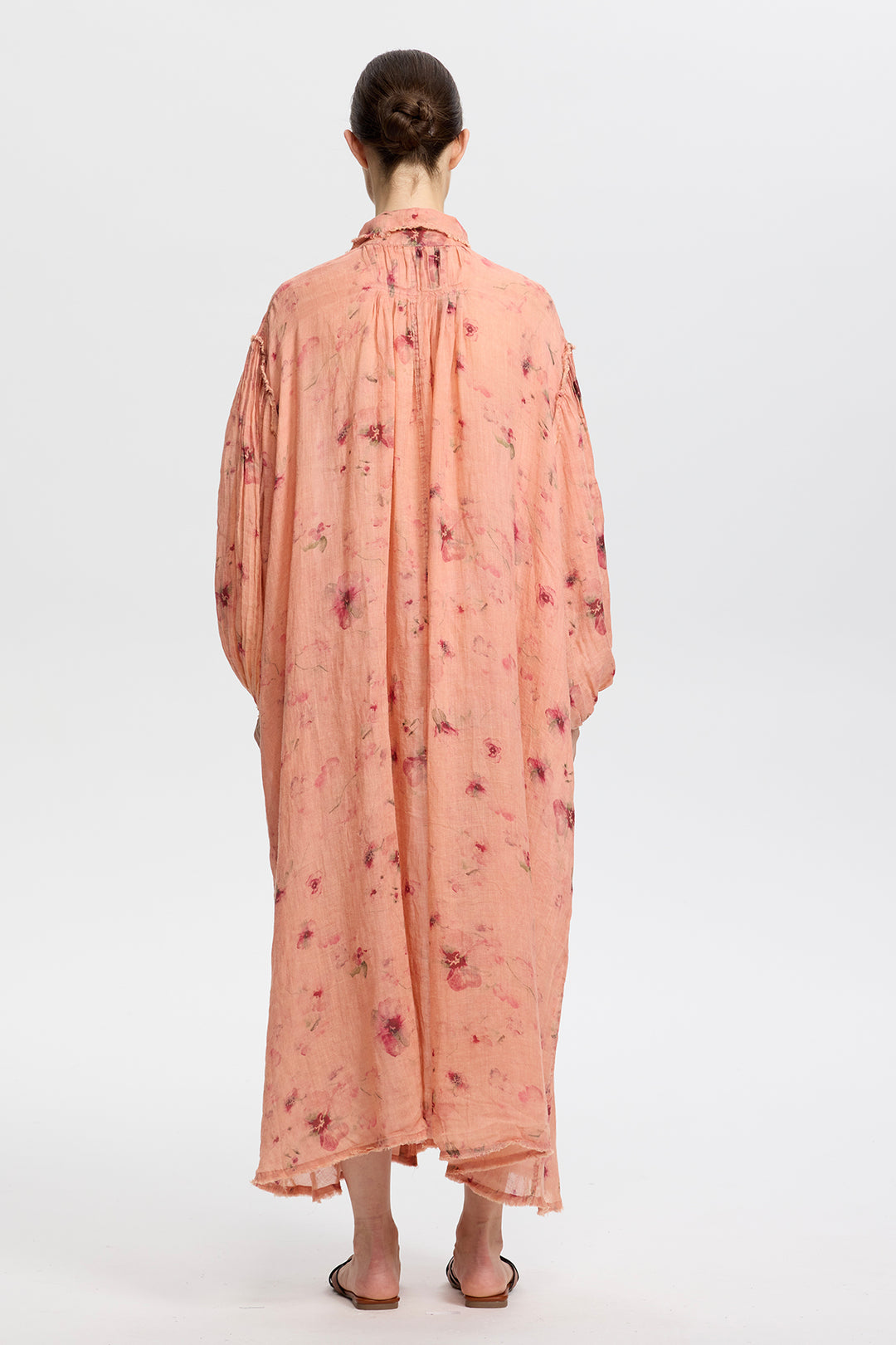 Isolde Linen Shirt Dress