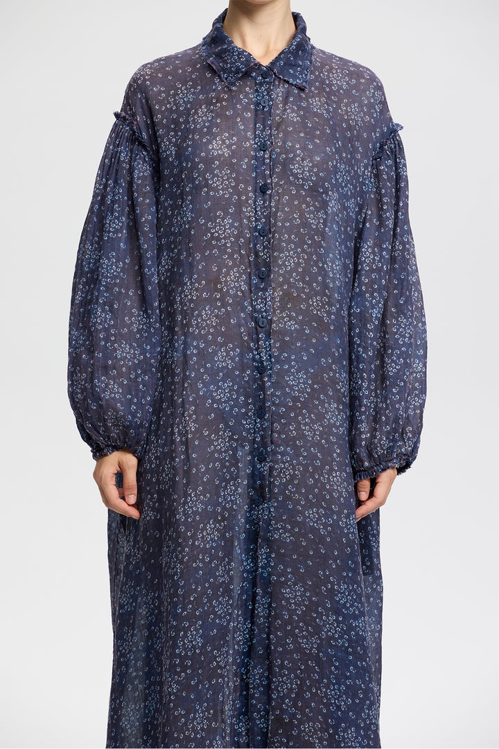 Isolde Linen Shirt Dress
