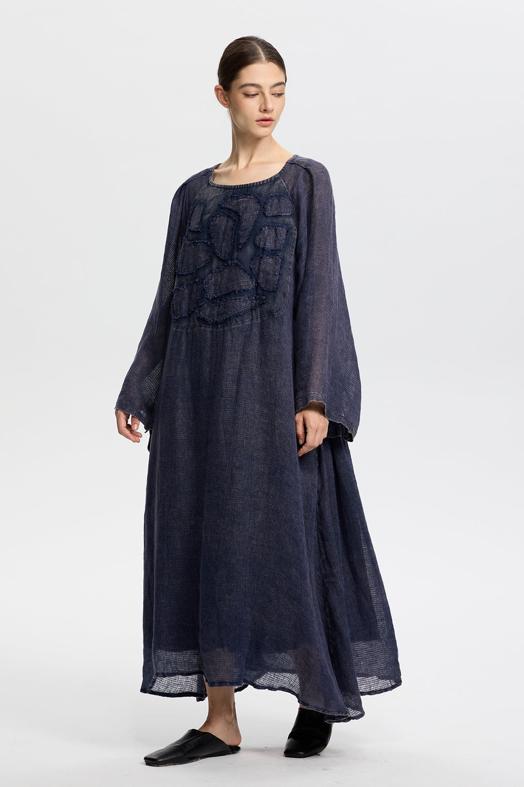 Liesl Linen Maxi Dress