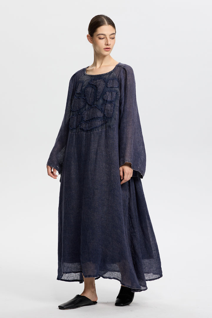 Liesl Linen Maxi Dress