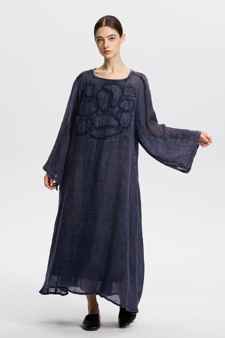 Liesl Linen Maxi Dress