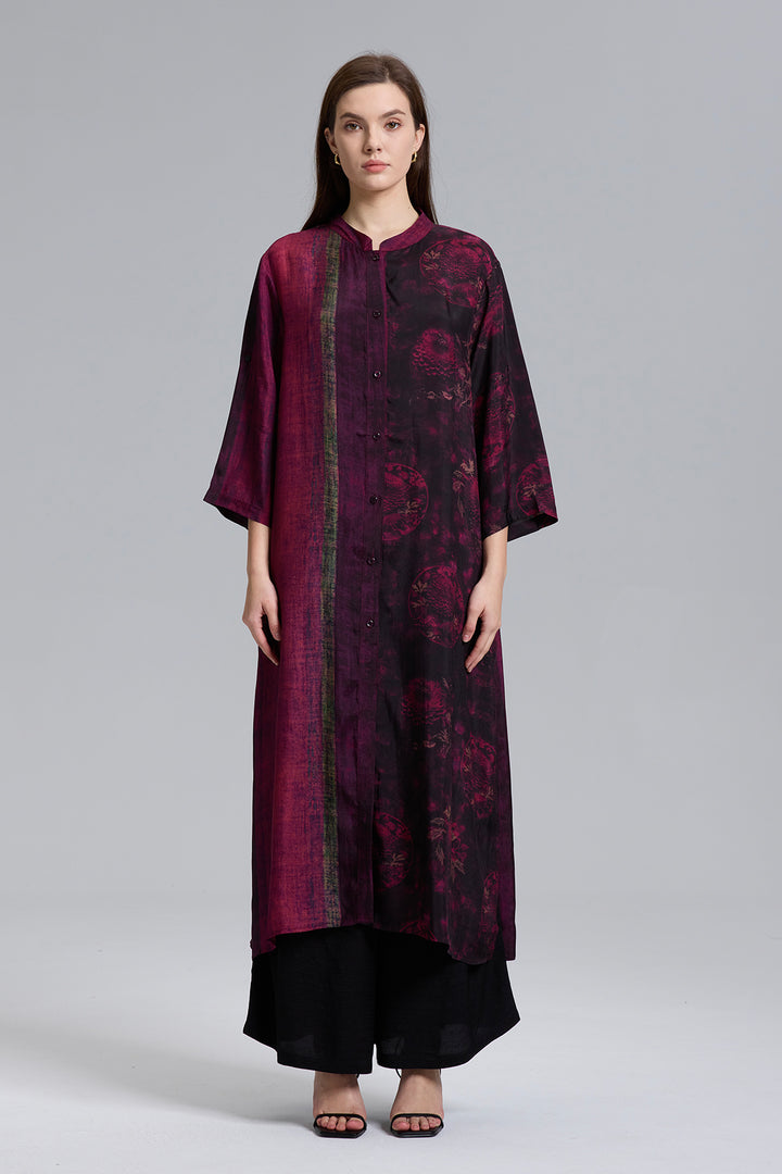 Miles Silk Wide Leg Casual Two Set