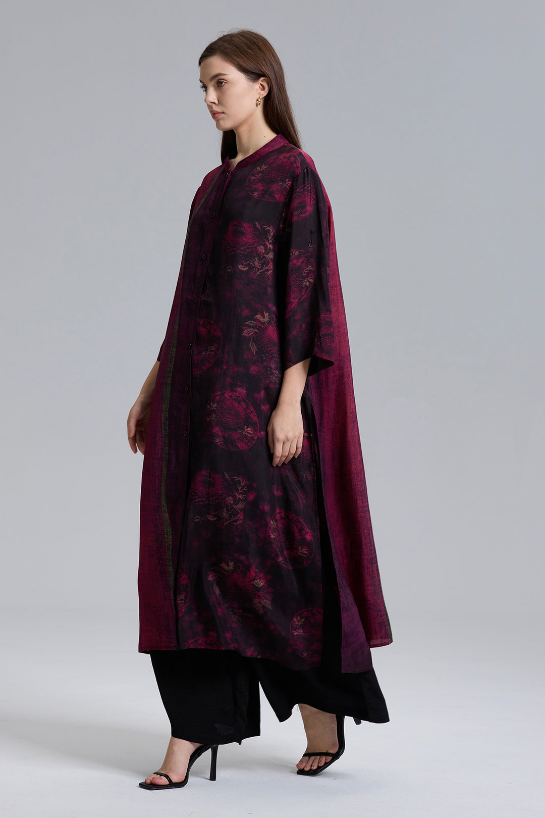 Miles Silk Wide Leg Casual Two Set