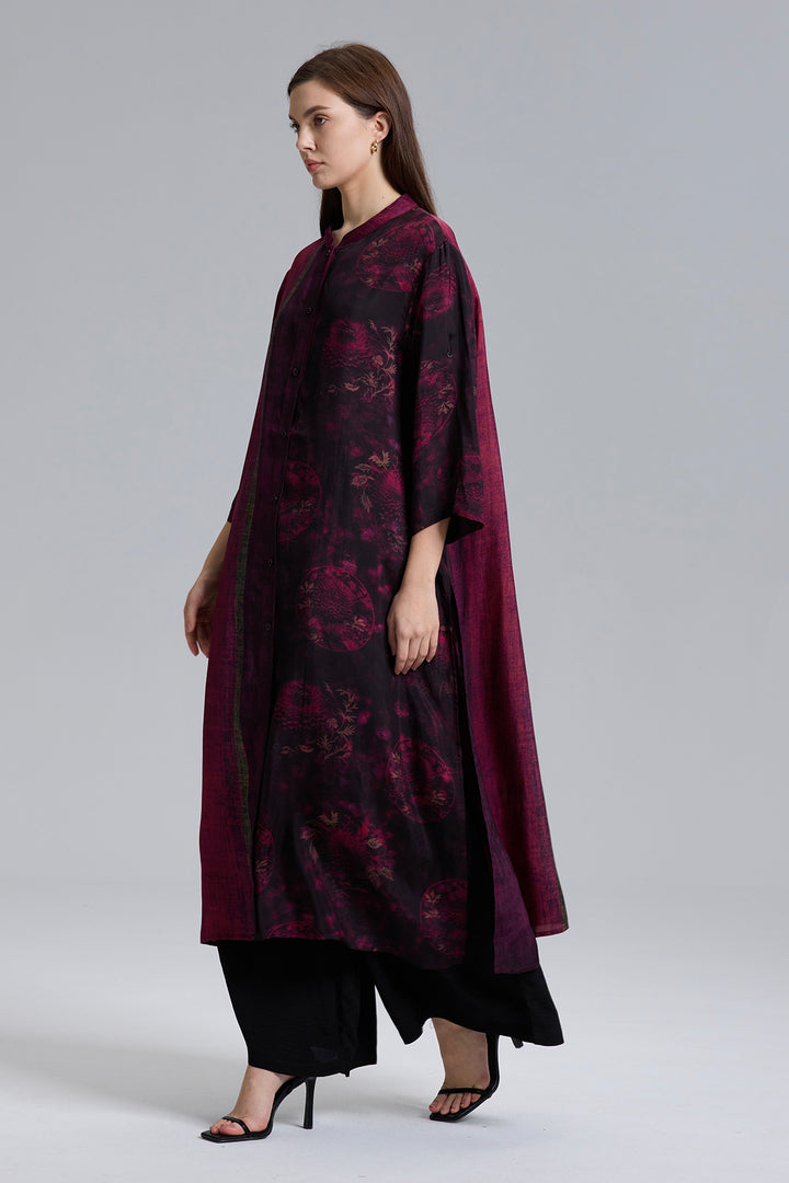 Miles Silk Wide Leg Casual Two Set