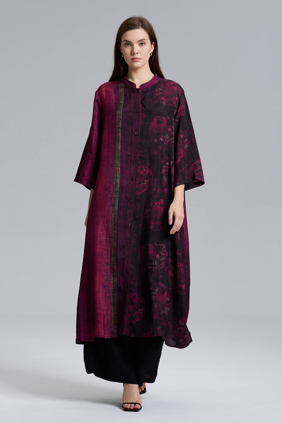 Miles Silk Wide Leg Casual Two Set