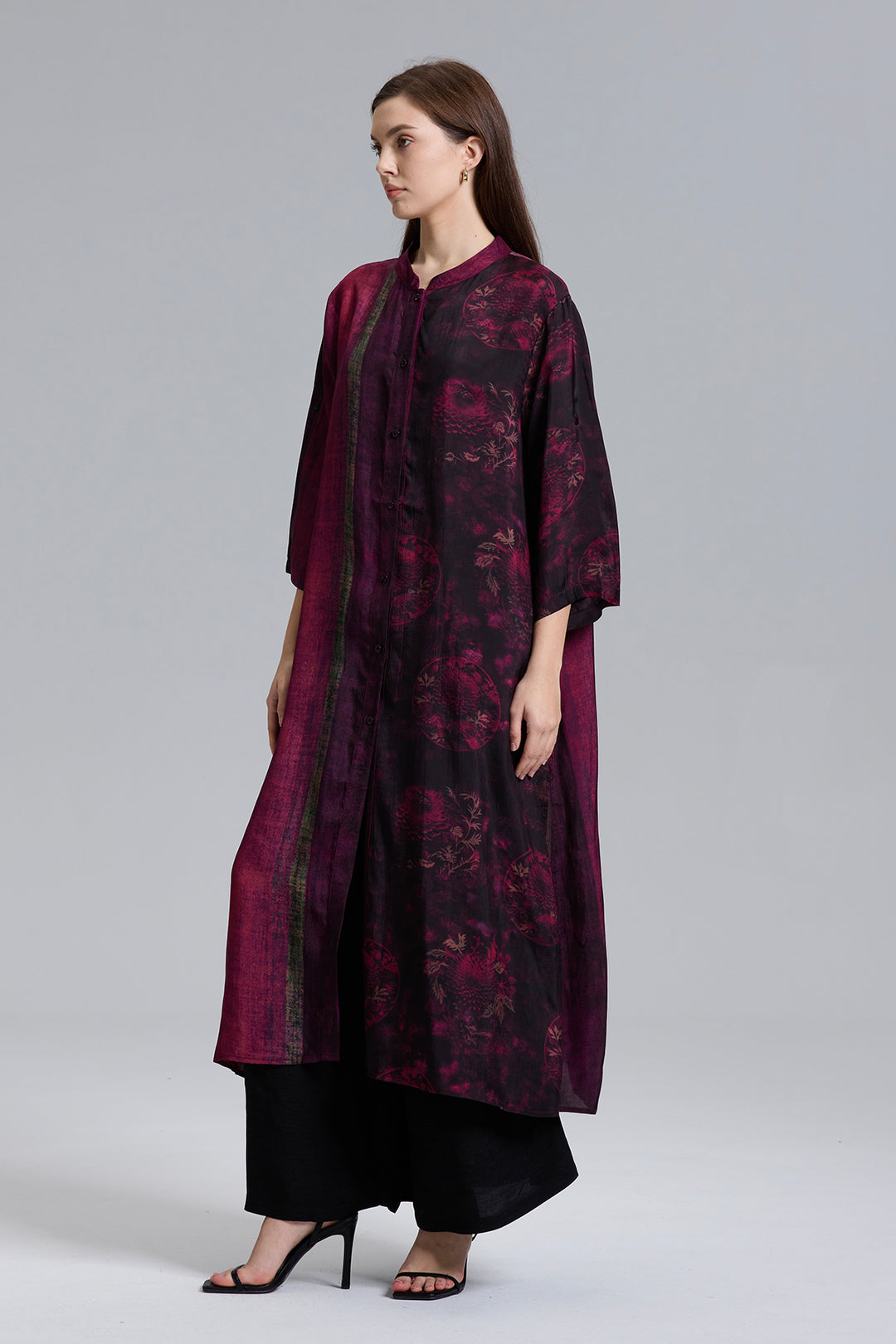 Miles Silk Wide Leg Casual Two Set