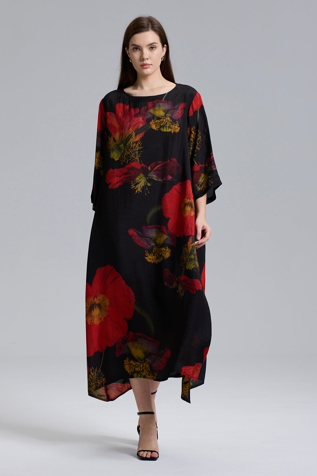 Carla Vintage Casual Maxi Dress
