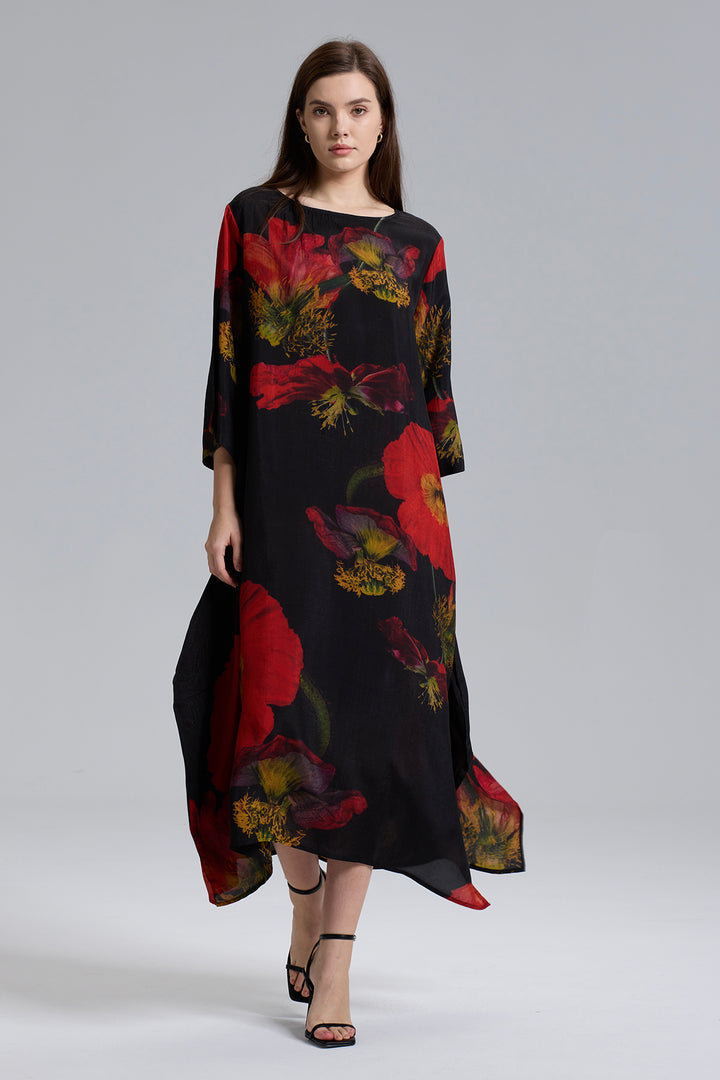 Carla Vintage Casual Maxi Dress