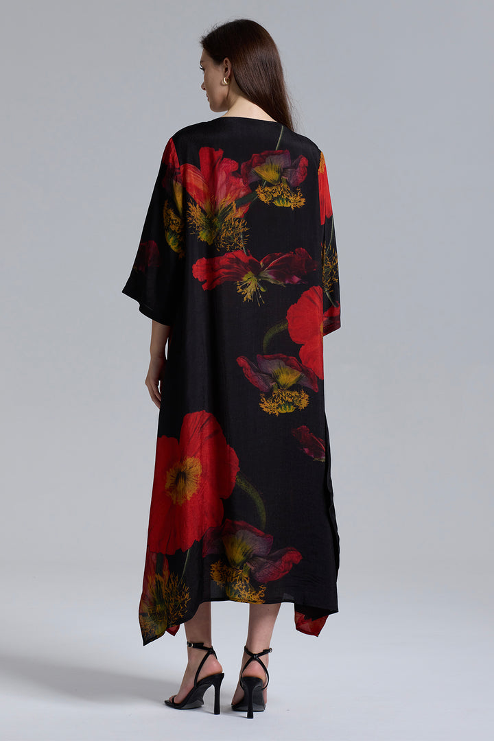Carla Vintage Casual Maxi Dress