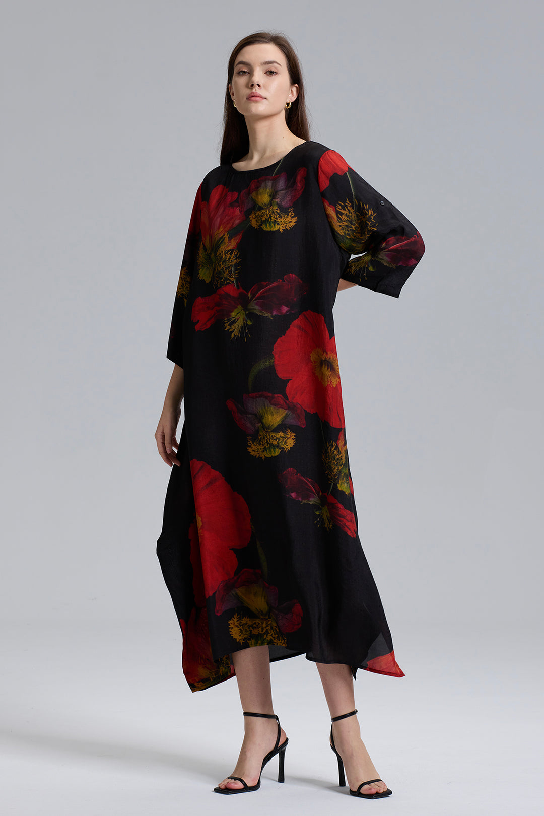 Carla Vintage Casual Maxi Dress