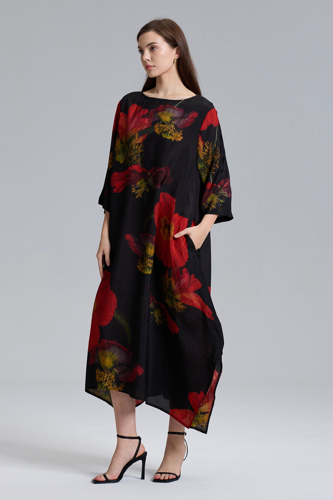 Carla Vintage Casual Maxi Dress