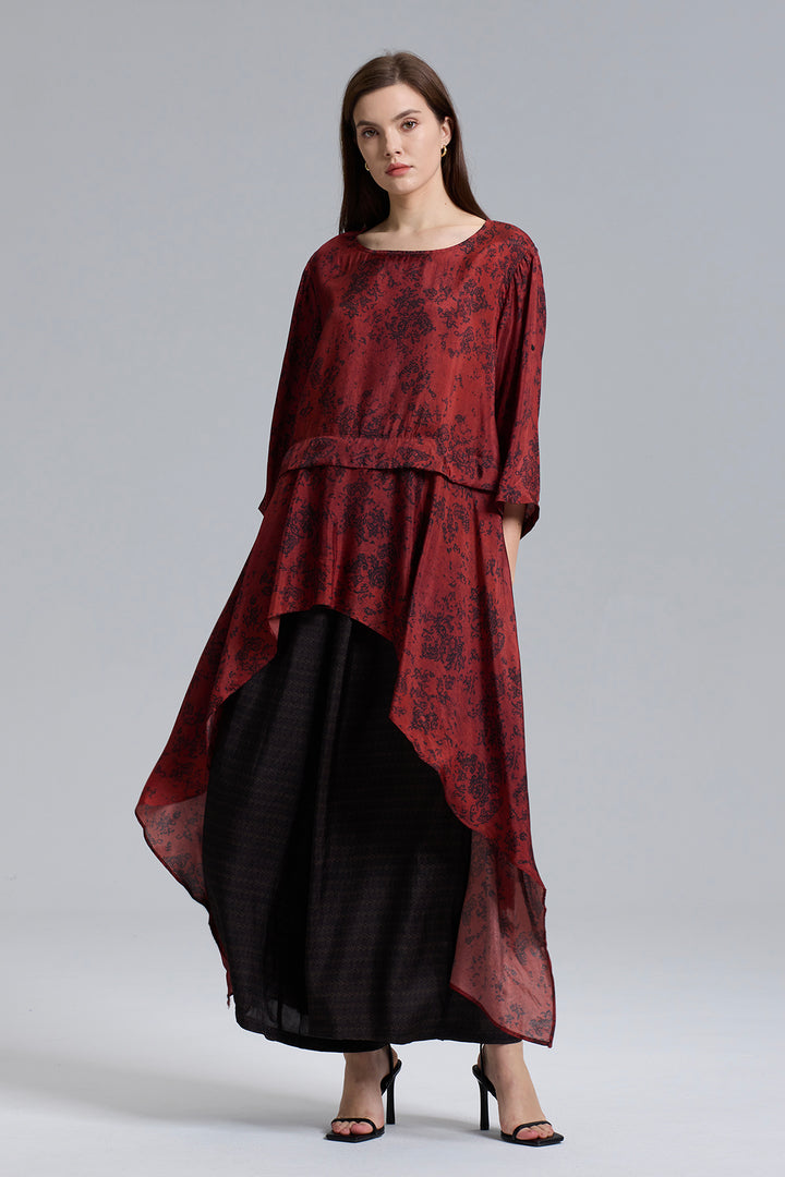 Sabato Irregular Casual Two Set