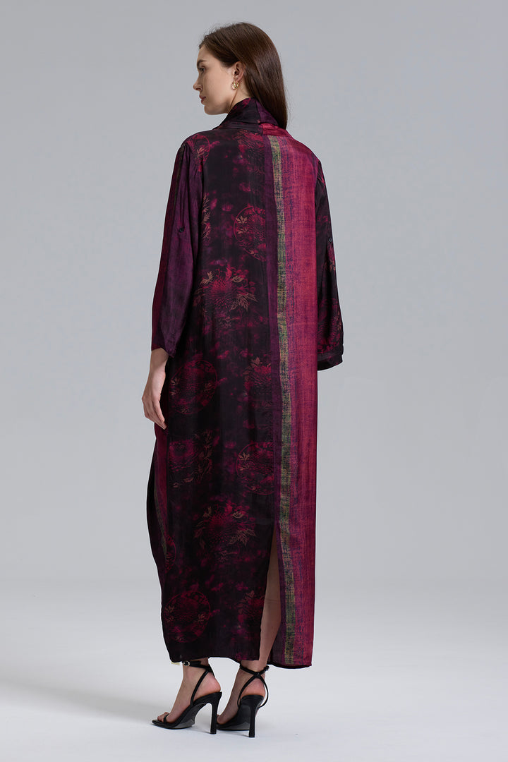 Rae Cross Front Elegant Splice Dress