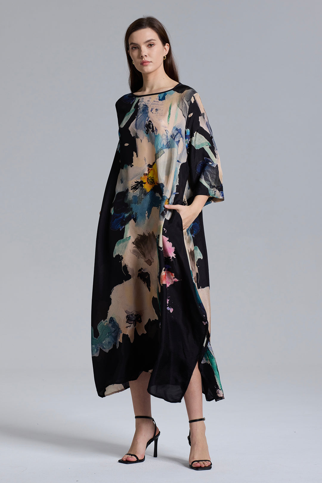 Camilla Artistic Silk Dress