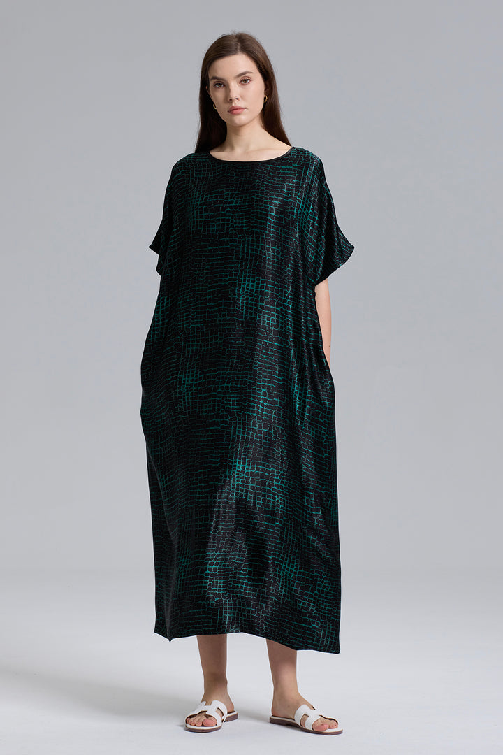 Lucia Elegant Short Sleeve Dress