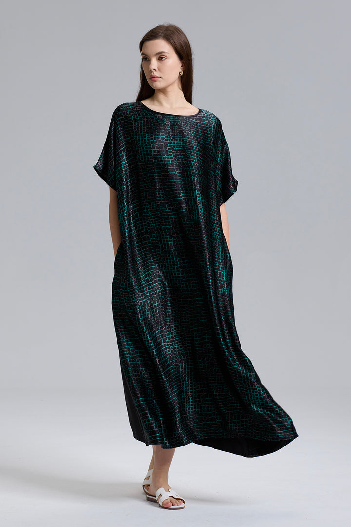 Lucia Elegant Short Sleeve Dress