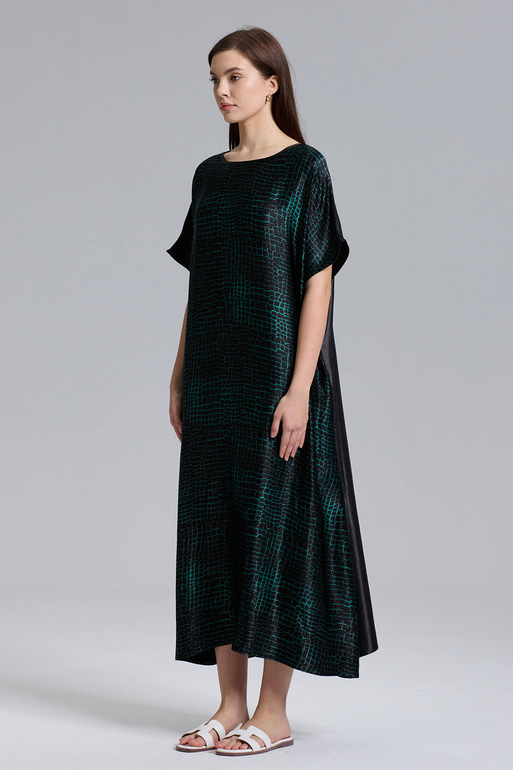 Lucia Elegant Short Sleeve Dress