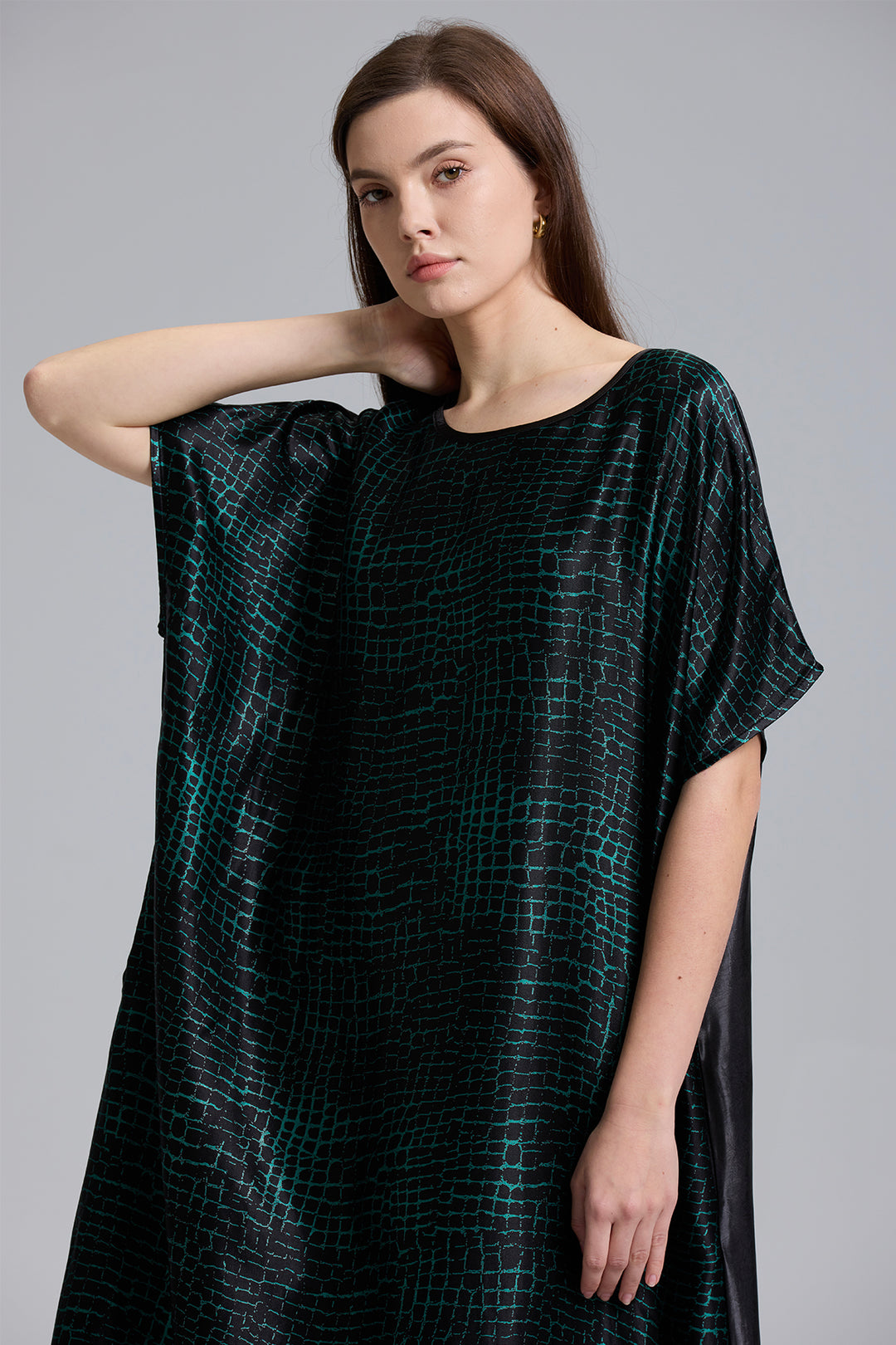 Lucia Elegant Short Sleeve Dress